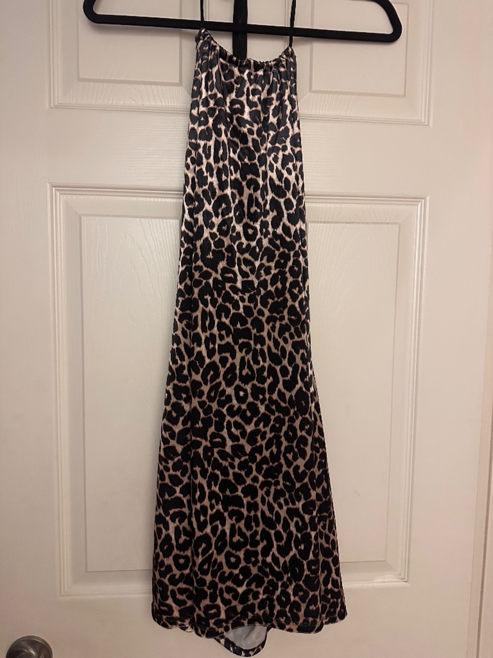 Halter top mini dress